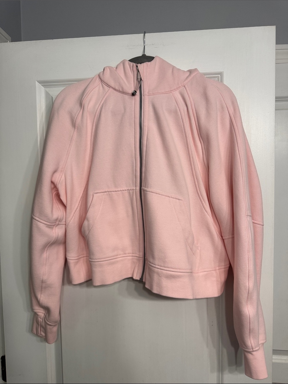 lululemon athletica Light Pink Zip-Up Hoodie